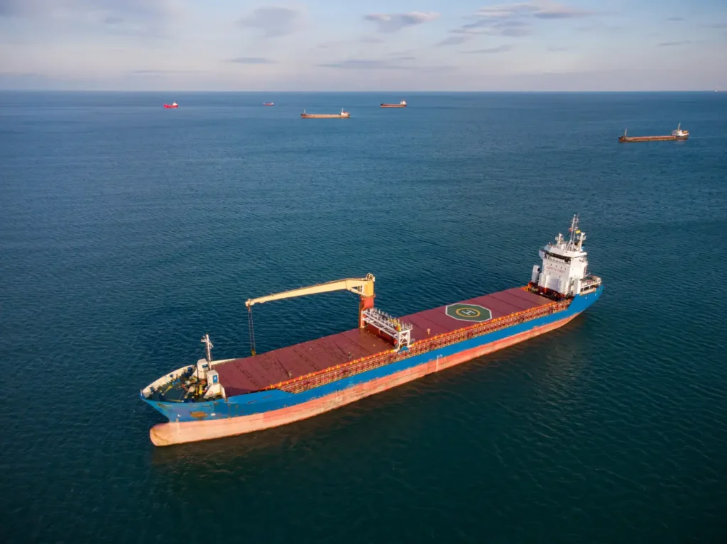 Coaster for short sea shipping accessing smaler ports Coaster for short sea shipping accessing smaler ports